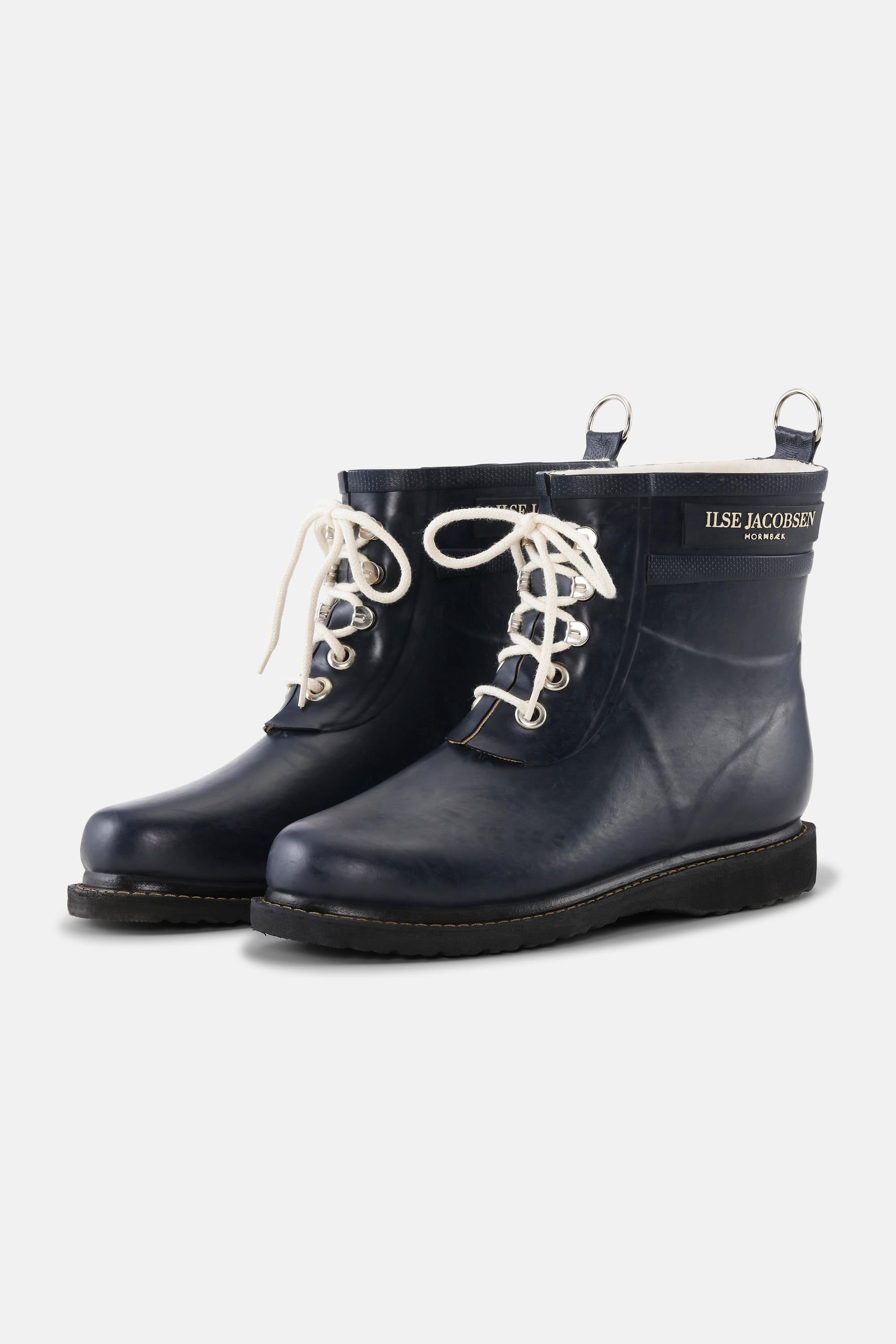 Short Rubber Boots - Dark Indigo